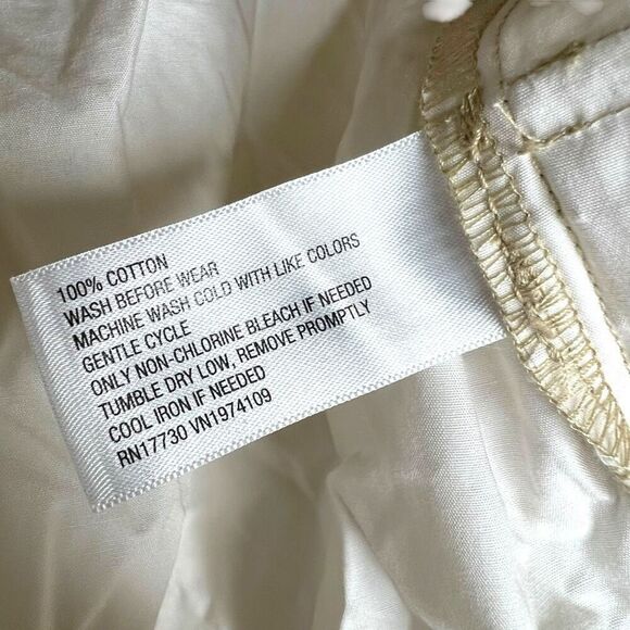 NEW Wild Fable Off-White Parachute Cargo Bungee Cord Cotton Mini Skirt XXL - Picture 5 of 6